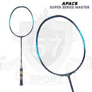 Original Apacs Super Series Master Racket Bonus Strings And Badminton Bag