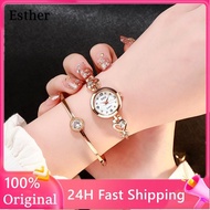 18k pawnable bracelet for women Casual Watches Stainless steel bracelet korean style watch for women waterproof ladies watches on sale branded Fashion Bangle Bracelet Jewelry gift ideas for women watches for woman sale Formal Watches Quartz Wristwatch