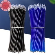 CheeseArrow 100 Pcs/Lot 0.5mm Gel Pen Erasable Pen Refill Rod Set Blue Black Ink Pen Refill sg