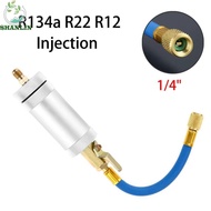 SHANLIN R134A Liquid Fuel Injector, 2Oz Capacity Convenient Car Air Conditioner Refiller, Sturdy Eff