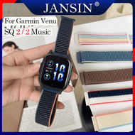 Band Garmin Venu SQ 2 Smart Watch Accessories wristband bracelet garmin venu Sq 2 music Woven Nylon 