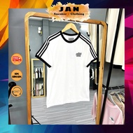 Genuine White Adicolor 3-Stripes Das T-Shirt Code: IA4846 | Jan Shop