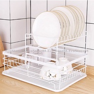 ◆☑∈Japanese Style Minimalist Double Layer Dish Rack Dish Drainer Multipurpose Drain Water Sink Rack Dish Rack Storage