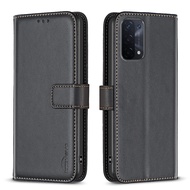 Cho OPPO A95 A94 A74 A55 A54 A16 A16s A52 A92 A74 5G vỏ điện thoại từ Ví da khe cắm thẻ vỏ lật bảo v