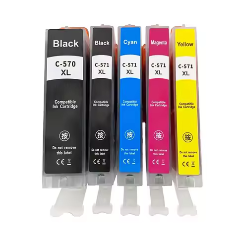 For Canon PGI 570XL CLI 571XL PGI570 Compatible Ink Cartridge For Canon PIXMA TS5050 TS5051 TS5053 T
