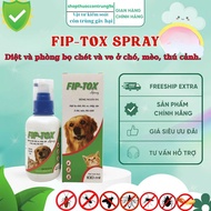 FIP-TOX SPRAY – Safe and Effective Solution to Eliminate Fleas and Ticks for Dogs, Cats and Pets!