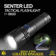 SENTER LED PORTABLE FLASHLIGHT KABEL MICRO USB LANYARD 1500 LUMENS