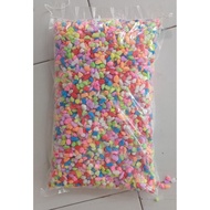 5kg bright colorful stones in a sack of/ decorative stones / aquarium stones Colored stones
