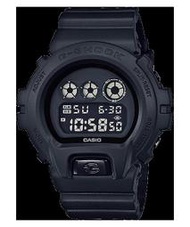 CASIO手錶專賣店G-SHOCK軍事武裝風DW-6900BB-1A黑色反轉液晶 全新公司貨附發票~有現貨~