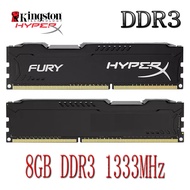Kingston HyperX Fury DDR3 RAM 8GB DDR3 1333MHz HX313C9FB/8 Desktop Memory Computer PC RAM