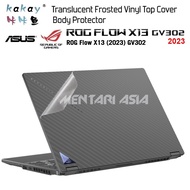 Body Protector ASUS ROG Flow X13 2023 GV302 - KAKAY 3pcs MATTE Vinyl