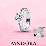 （67）Hot selling 100% Women's jewelry S925 Sterling Silver Double Band Heart Ring