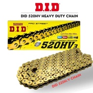 HEAVY DUTY DID CHAIN 520 525 530 MADE IN JAPAN ORIGINAL CBR250 TZR250 R25 KTN200 TS250I PULSA N200 K
