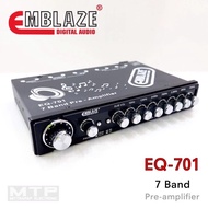 ปรีแอมป์ 7 แบรนด์ Emblaze รุ่น EQ-701