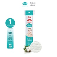 [Combo 2] Túi 130 Miếng Bông Tẩy Trang Tròn NIVA Cao Cấp Cz2 Tự Nhiên Công Nghệ Kháng Khuẩn An Toàn 