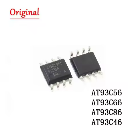 20pcs IC AT93C46 AT93C56 93C66 DIP-8 93C46 93C56 93C66 AT93C86 93C86 SOP8 EEPROM (256x8)/(128x16) 2K