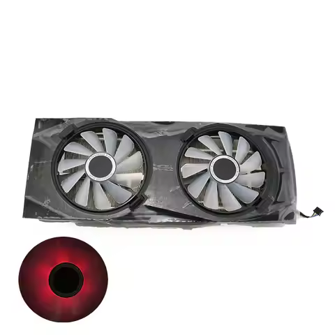 The New Radiator Coolerfor XFX Radeon RX580 RX570 Video Card Pitch 53MM