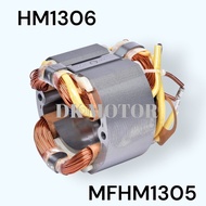 แท้/เทียบ) ฟิลคอยล์ HM1306  HM1305  1306  1305 เครื่องสกัด มากีต้า Makita ขดลวดทองแดงแท้ 100% อะไหล่