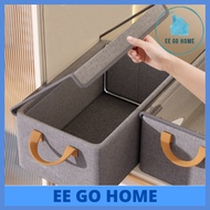Cationic Foldable Clothes Storage Box with Lid Clothes Organizer Kotak Baju Storage Kotak Simpan baj
