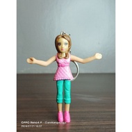 GANTUNGAN MATTEL Polly pocket Matte action figure Keychain 2008