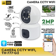 Camera CCTV WIFI Dual Camera 2 MP , CCTV Indoor Night Vision New