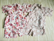 兒童和服浴衣套裝兩套