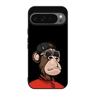 Custom TPU Rubber Google Case PIXEL 9 8 7 6 5 4 3 Pro A XL Cute monkey RK343