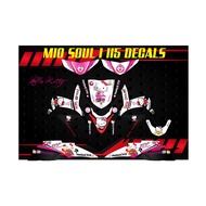 Decals, Sticker, Motorcycle Decals for Yamaha Mio soul I 115, 066,