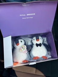 McHugs Penguin Wedding Couple A0128 - McHugs 企鵝新娘新郎結婚公仔