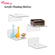 MKBK Wall Shelves, Small Decorative Acrylic Floating Shelves, Quality Wall Hanging Transparent Place