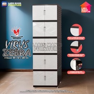 LEMARI PAKAIAN PLASTIK 5 SUSUN TABITHA ARTHA MULTI 5 SUSUN LEMARI PAKAIAN PLASTIK SUSUN 5 LEMARI PAK