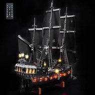 LocoLee Light kit Compatible with Lego Captain Jack Sparrow's Pirate Ship - No Model Only Light, LED