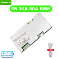 JBD BMS 8S 24V for Lifepo4 Batt 30A 40A 60A Same Port Balance Protection Board BMS