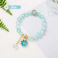 Bevavar Gelang Manik Manik Gelang Motif Kartun Sanrio Gelang Tangan Manik Kristal Fashion Gelang Ana