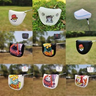 GOLF Big Head Putter Cover Magnetic Semicircle Head Cover GOLF Club Cover Square Ball Head Cover Pro