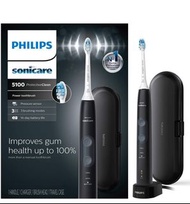 Philips Sonicare ProtectiveClean 5100 聲波電動牙刷 (黑色/天藍色)