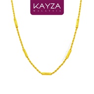 205C (8g) KAYZA Aurette Necklace Handcrafted Designs in Vietnamese Emas Saduran Plated Gold