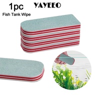 YAYEEO Fish Tank Wipe, Rust Remover No Dead Angle Cleaning Rags, Portable Descaling Double-side Clea