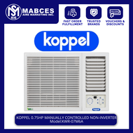 Koppel 0.75HP Manual Window Type Non Inverter Aircon KWR-07M6A