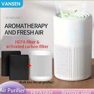Vansen เครื่องฟอกอากาศ air purifier เครื่องฟอก ฟอกอากาศ เครื่องฟอกอากาศในบ้าน USB กรองควันบุหรี่มือส