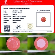 1.89 cts Andesine Plagioclase Feldspar origin Nepal No Treatment Memo LOGIN