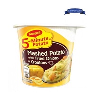 Maggi 5-Minute Cup Mashed Potato Fried Onions Croutons