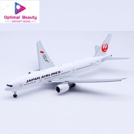 JC Wings 1: 200 Alloy Airplane Model Japan Airlines B777-200ER JA702J Wings