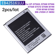 2pcs/lot EB425161LU Battery For Samsung GT-S7562L S7560 S7566 S7568 S7572 S7580 i8190 I739 I8160 S75
