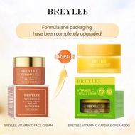 BREYLEE Vitamin C Capsule Facial Cream  VC Fade Freckles Remove Dark Spots 30g