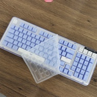 Anti-dust Embossed Clear Keyboard Cover for Logitech K98M Desktop Computer [ZK]