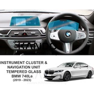 BMW 7  Series Tempered Glass Protector BMW 7 Series Meter Tempered Glass BMW 740Le Instrument Cluste
