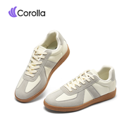 【สินค้าใหม่】Corolla รองเท้าผ้าใบแฟชั่นสำหรับผู้หญิง รองเท้าลำลองน้ำหนักเบา ทำให้หมาด ๆ ต้านเชื้อแบคท