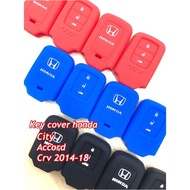 Key car cover silicone honda city accord crv 2014-18 sarung kunci getah kereta honda city accord crv