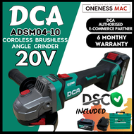 DCA ADSM04-100-EM CORDLESS ANGLE GRINDER 4"